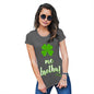 Womens T-Shirt Funny Geek Nerd Hilarious Joke Clover Me Brotha Women's T-Shirt X-Large Dark Grey