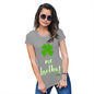 Funny T Shirts For Mum Clover Me Brotha Women's T-Shirt Small Light Grey