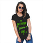 Novelty Tshirts Women Get Your Green On  Women's T-Shirt Small Black