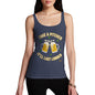 Womens Novelty Tank Top Take A Pitcher It'll Last Longer Women's Tank Top X-Large Navy