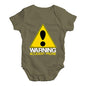 Warning Accident Prone Baby Unisex Baby Grow Bodysuit