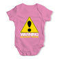 Warning Accident Prone Baby Unisex Baby Grow Bodysuit