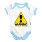 Warning Accident Prone Baby Unisex Baby Grow Bodysuit