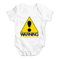 Warning Accident Prone Baby Unisex Baby Grow Bodysuit