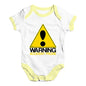 Warning Accident Prone Baby Unisex Baby Grow Bodysuit