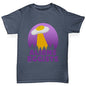 Boys novelty tees Aliens Eggists Boy's T-Shirt Age 12-14 Dark Grey