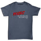 Boys Funny T Shirt Verbs Cool Kids Are Doing Them Boy's T-Shirt Age 9-11 Dark Grey