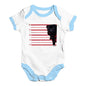 Black Pug Mugshot Baby Unisex Baby Grow Bodysuit