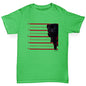 funny t shirts for boys Black Pug Mugshot Boy's T-Shirt Age 12-14 Green