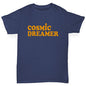 Boys novelty t shirts Cosmic Dreamer Boy's T-Shirt Age 5-6 Navy