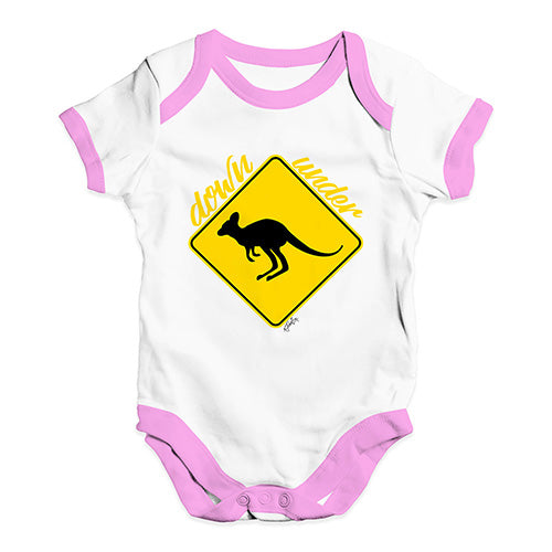 Kangaroo Down Under Baby Unisex Baby Grow Bodysuit