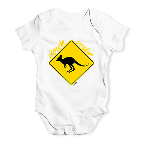 Kangaroo Down Under Baby Unisex Baby Grow Bodysuit