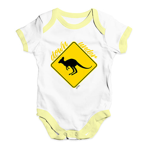 Kangaroo Down Under Baby Unisex Baby Grow Bodysuit