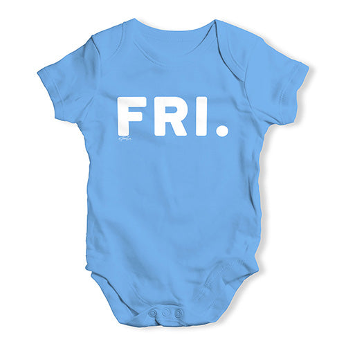 FRI Friday Baby Unisex Baby Grow Bodysuit