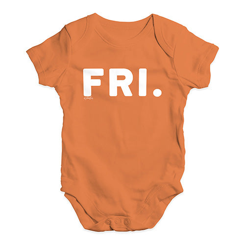 FRI Friday Baby Unisex Baby Grow Bodysuit