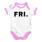 FRI Friday Baby Unisex Baby Grow Bodysuit