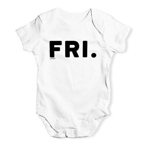 FRI Friday Baby Unisex Baby Grow Bodysuit