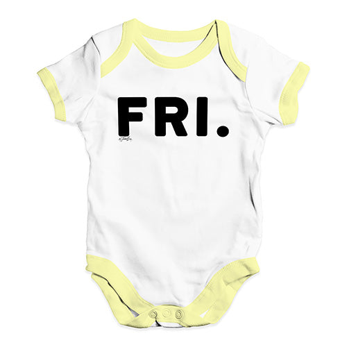 FRI Friday Baby Unisex Baby Grow Bodysuit