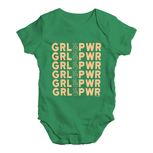 GRL PWR Girl Power Baby Unisex Baby Grow Bodysuit