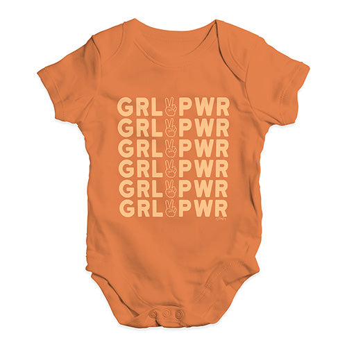 GRL PWR Girl Power Baby Unisex Baby Grow Bodysuit