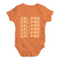 GRL PWR Girl Power Baby Unisex Baby Grow Bodysuit