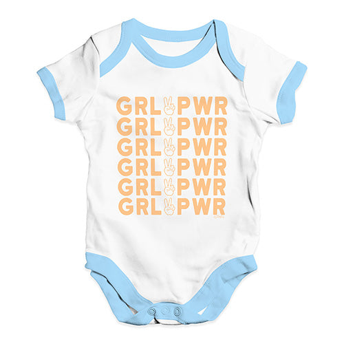 GRL PWR Girl Power Baby Unisex Baby Grow Bodysuit