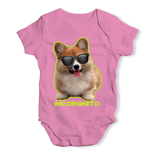 Incorgnito Corgi Baby Unisex Baby Grow Bodysuit