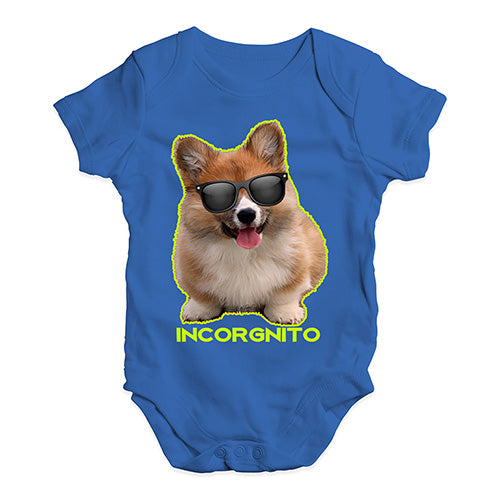 Incorgnito Corgi Baby Unisex Baby Grow Bodysuit