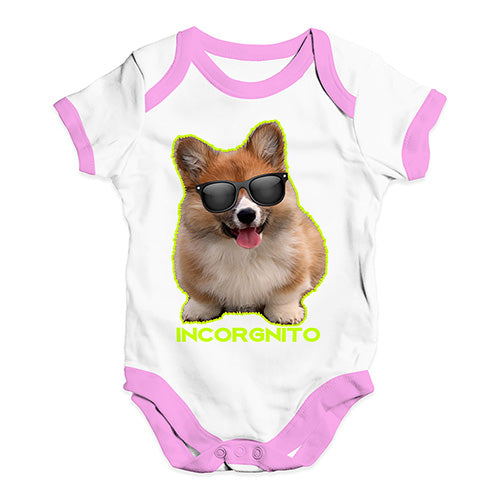 Incorgnito Corgi Baby Unisex Baby Grow Bodysuit