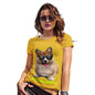 Funny T Shirts For Mum Incorgnito Corgi Women's T-Shirt Small Yellow