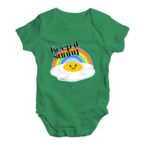 Keep It Sunny Egg Baby Unisex Baby Grow Bodysuit