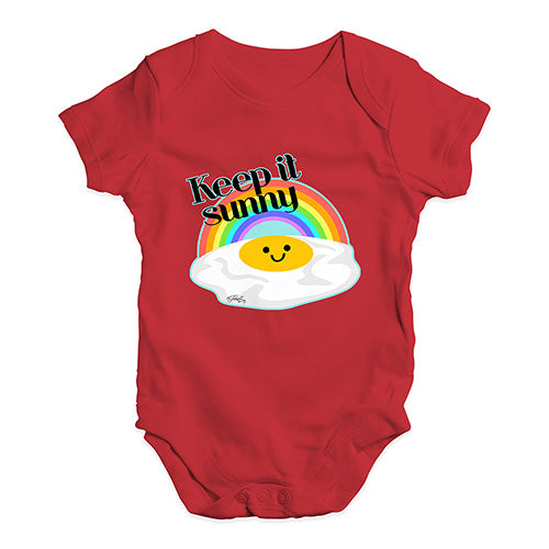Keep It Sunny Egg Baby Unisex Baby Grow Bodysuit