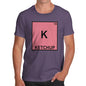 Funny T Shirts For Dad Ketchup Element Men's T-Shirt Medium Plum