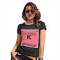 Funny Shirts For Women Ketchup Element Women's T-Shirt Medium Black