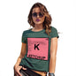 Funny Sarcasm T Shirt Ketchup Element Women's T-Shirt Large Bottle Green