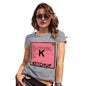 Funny Tshirts Ketchup Element Women's T-Shirt Large Light Grey