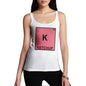 Novelty Tank Top Women Ketchup Element Women's Tank Top Small White