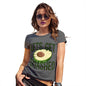 Funny T Shirts Let's Get Smashed Avocado Women's T-Shirt Large Dark Grey