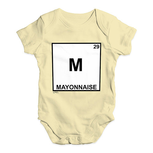 Mayonnaise Element Baby Unisex Baby Grow Bodysuit