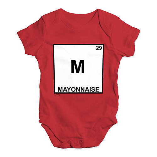 Mayonnaise Element Baby Unisex Baby Grow Bodysuit