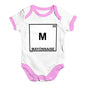 Mayonnaise Element Baby Unisex Baby Grow Bodysuit