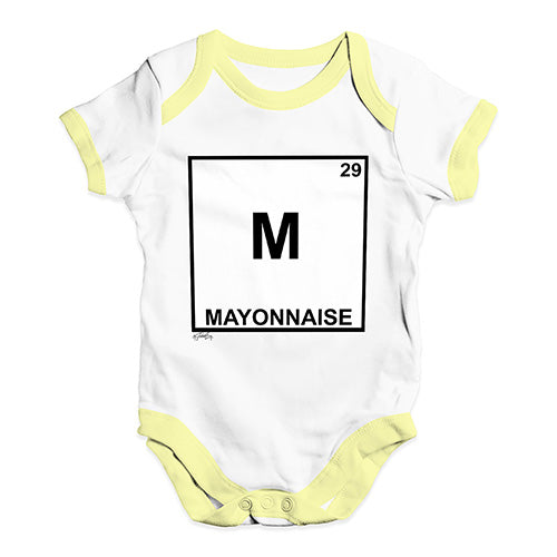 Mayonnaise Element Baby Unisex Baby Grow Bodysuit