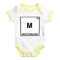 Mayonnaise Element Baby Unisex Baby Grow Bodysuit