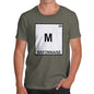 Adult Humor Novelty Graphic Sarcasm Funny T Shirt Mayonnaise Element Men's T-Shirt Large Khaki