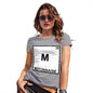 T-Shirt Funny Geek Nerd Hilarious Joke Mayonnaise Element Women's T-Shirt Small Light Grey