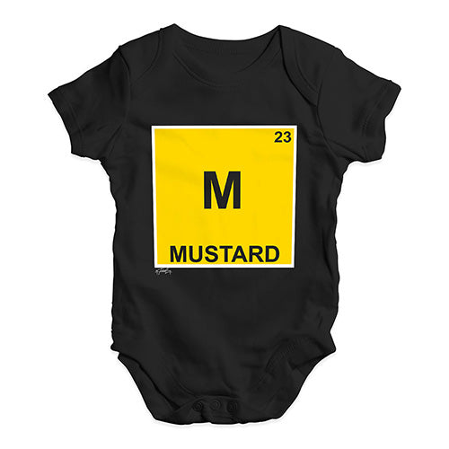 Mustard Element Baby Unisex Baby Grow Bodysuit