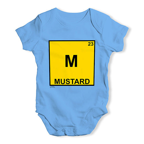 Mustard Element Baby Unisex Baby Grow Bodysuit