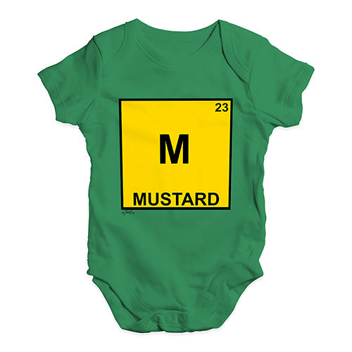 Mustard Element Baby Unisex Baby Grow Bodysuit