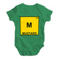 Mustard Element Baby Unisex Baby Grow Bodysuit