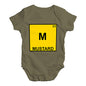 Mustard Element Baby Unisex Baby Grow Bodysuit